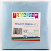lunch napkins light blue