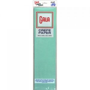 gala crepe paper celestial blue