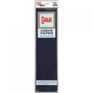 Gala Crepe Paper Navy Blue