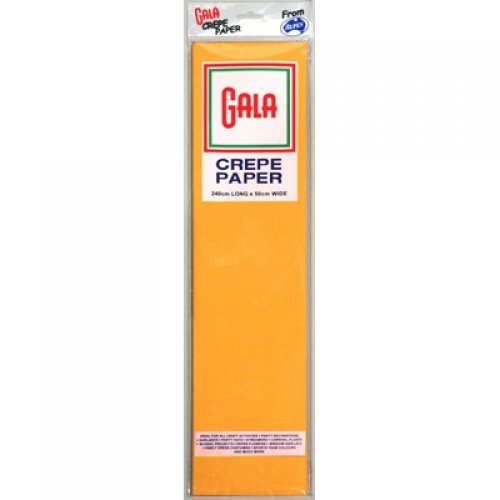 gala crepe paper national gold