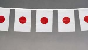 Japan string flag