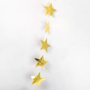 star garland gold