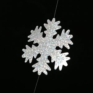 snowflake garland zoom