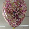 confetti filled helium balloon 40cm