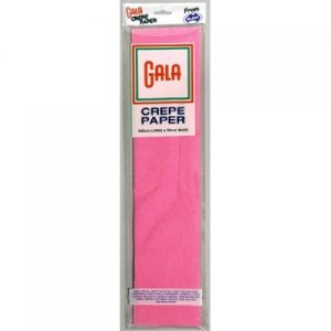 gala crepe paper bright pink