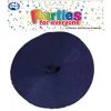 crepe streamer navy blue