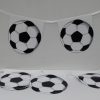 Soccer Ball Bunting flag, soccer ball flag string