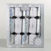 Silver Holographic Christmas Crackers Bon Bon