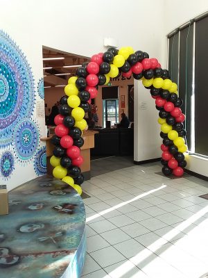 Packed Balloon Arch 2 - Party Werks Geelong