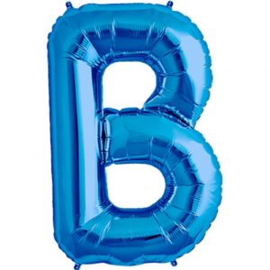 B- blue foil letter balloon.jpg