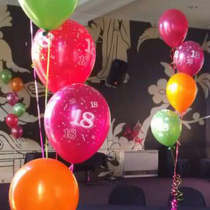 Printed Latex Number Balloons