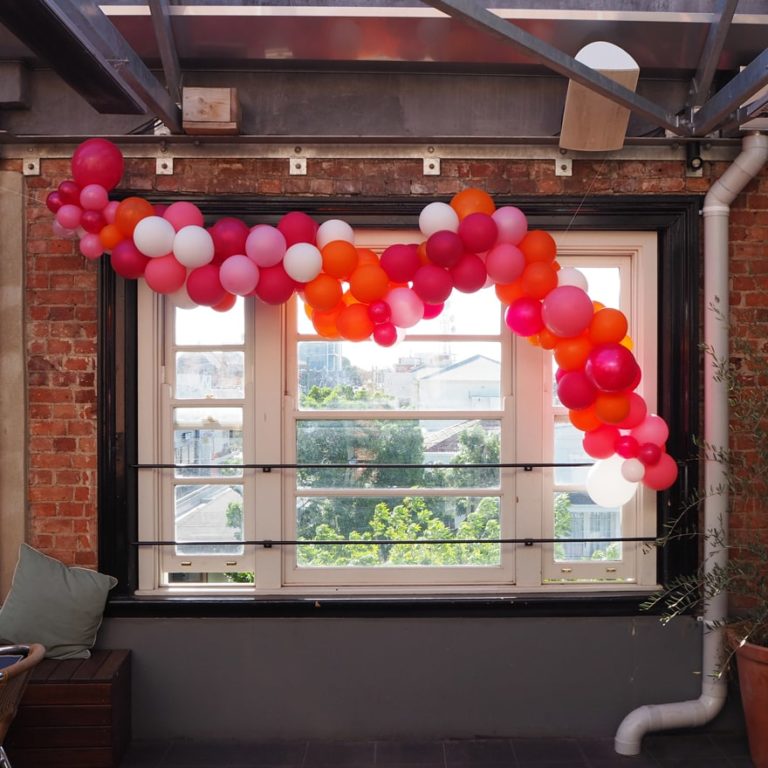 Organic Balloon Garlands, arches and more PartyWerks