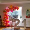 Party Werks_organic balloon garland delivery and installation Geelong