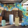 Party Werks_organic balloon garland installation